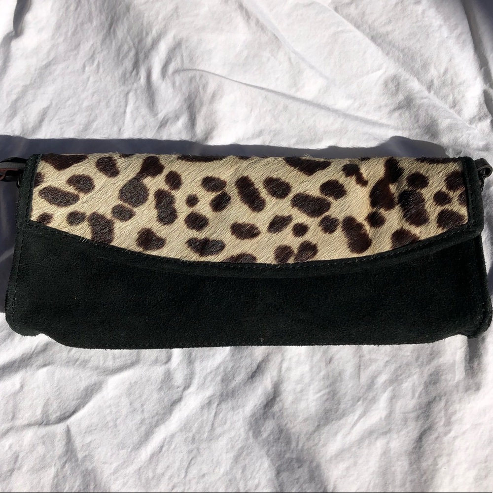 Vintage Suede Envelope Bag